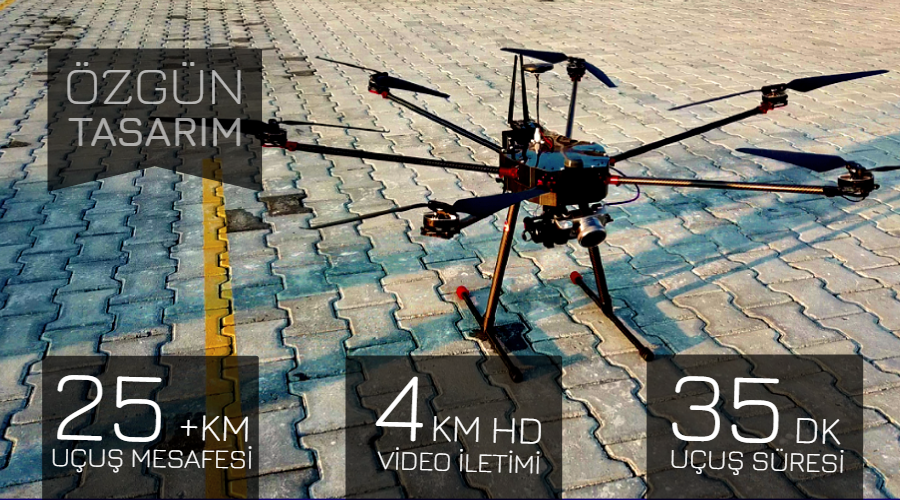 DRONE DE CARTOGRAPHIE D'AUTEL X6M
